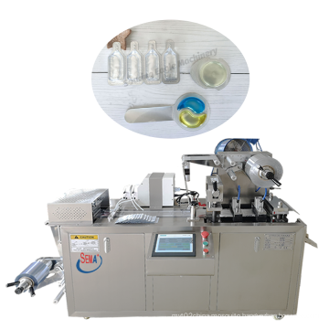 automatic chocolate salad cream blistering packaging machinery